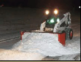 night snow removal